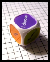 Dice : Dice - Game Dice - Cranium Cadoo Plastic Dice With Choices Resale Shop 2009